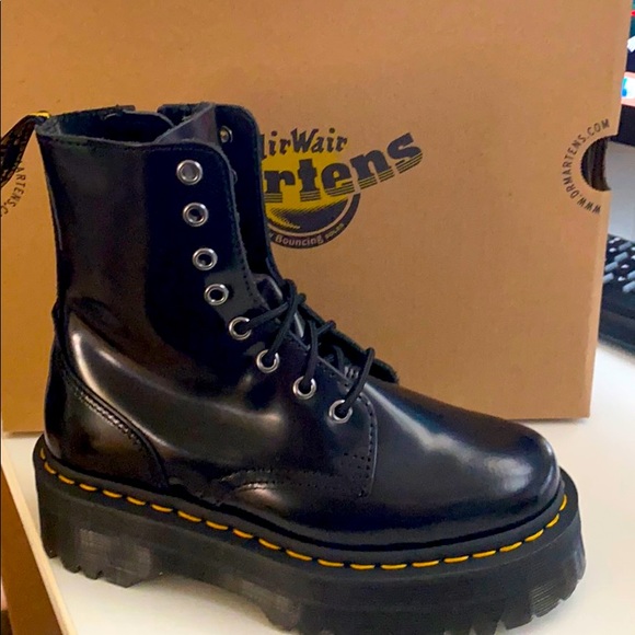 Dr. Martens | Shoes | Dr Martens Jadon Smooth Leather Platform Boots |  Poshmark